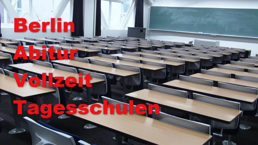 Berlin Abitur Vollzeit Tagesschule Kolleg
